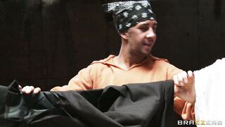 Sexy emo girl Lizz Tayler smoking a cigarette