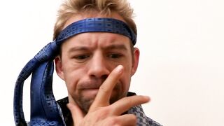 Sex hungry bitch Bridgette B seducing two guys