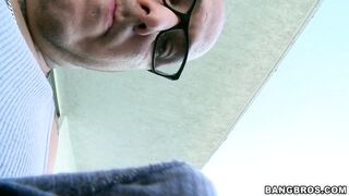 Britney Amber ordered him to eat her cunt