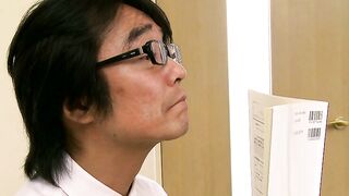 Innocent looking asian girl Harumi Asano seducing a teacher at school