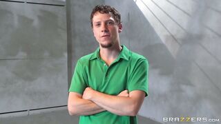 German blonde mom Nina Elle getting her pussy touched