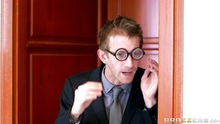 Hungarian brunette Dolly Diore shows her teacher everything