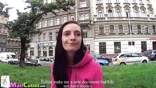 Two amateur euro sluts paid for their gorgeous bodies