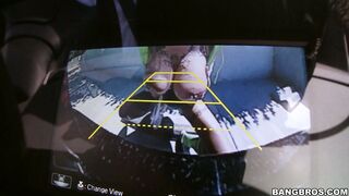 Redhead babe Anna Bell Peaks shows off her giant milf tits