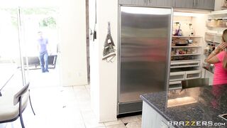 Blonde teen Kendall Kayden breaks out the whipped cream for seduction