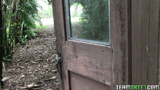 Little red riding hood Penny Nichols visits her grandma