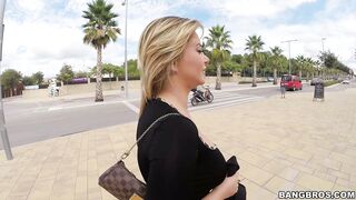 Russian honey Anna Polina offered cash for her lovely body