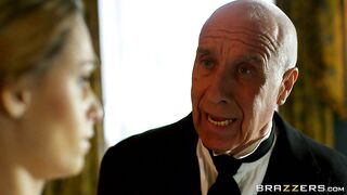 Big tits maid Erica Fontes gets involved in a high class scandal