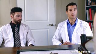 Tattoo covered mom Ryan Conner seduces two young doctors