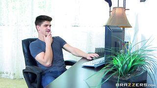 Hot blonde MILF Parker Swayze wants to hook up with young stud