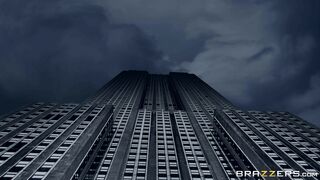 Redhead mom with tattoos Monique Alexander sucks hard cock