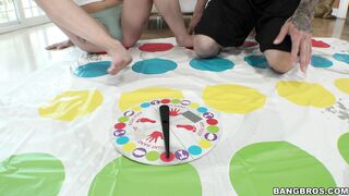 Alaina Dawson removes her panties and she has sex