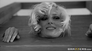Kate England gets bound and her sexy ass shakes well