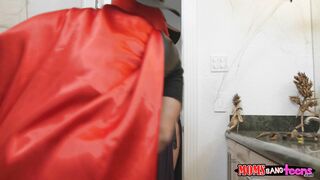 Cory Chase is fucked while wearing her witch costume