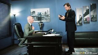 Isis Love shows her tits and gets them licked well