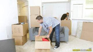 Olivia Lua is sucking a cock in front of the camera