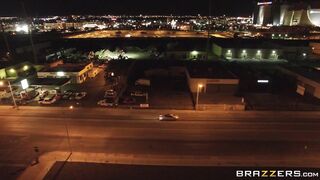 Alena Croft teases a dude in his car today