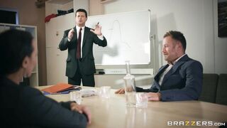 Mea Melone is feeling a large dick with her mouth