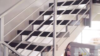 Ariella Ferrera and Missy Martinez fool around with a big dude