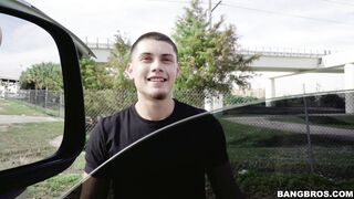 Bella Danger is sticking her ass out of the window