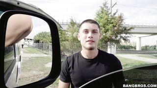 Bella Danger is sticking her ass out of the window