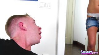 Ivana Sugar and Tina Kay do things to a guy