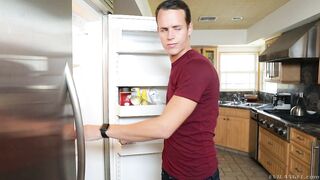 Brooklyn Chase is in a solo scene, posing and having fun