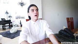 Chanel Preston seduces the guy behind her daughter's back