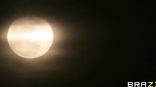 Eva Angelina takes an amazing facial and then slides his cock in her ass for a few seconds