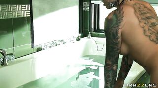 Anal teen Christy Mack enjoys her tight ass pounded in the bathroom