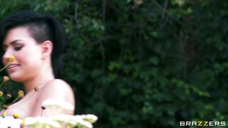 Chanel Preston and Eva Angelina decides to suck him