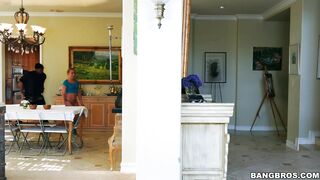 AJ Applegate's dad did notice that she was getting fucked