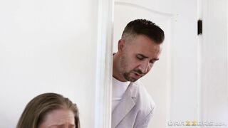 August Ames shoots herself one the smartphone's camera