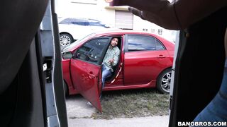 Kelsi Monroe is looking for a hard prick to fuck outdoors