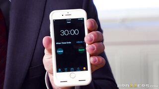 Teen Ashley Anderson got her big juggs kissed