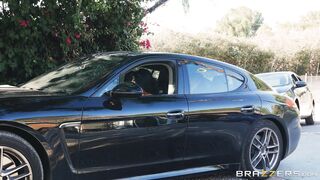 August Ames, Eva Lovia and Keiran lee in threesome