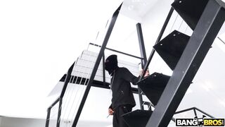 Teen Gina Valentina is watching porn and dildoing her twat