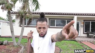 Teen Alex Blake rides the dildo on her bike