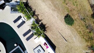 Teen Lily Adams shows off her beautiful body