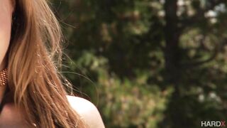 Lena Paul demosntrates her per perfect body and big boobs