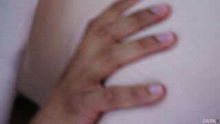 Alex Harper rides the black guy in cowgirl position