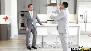 Big breasted bride Ava Addams pleasures herself in the bathtub