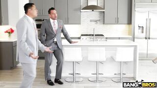 Big breasted bride Ava Addams pleasures herself in the bathtub