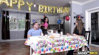 Holly Hendrix cannot wait to take the big cock in her mouth