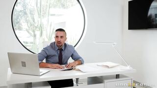 Jenna Jones seducing her employee Keiran Lee