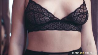 Blair Williams got her nice big boobs kissed by Johnny