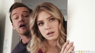 Giselle Palmer and Kyle peep on busty mom Sheridan Love