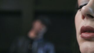 Busty cop Valentina Nappi infiltrating to a gang