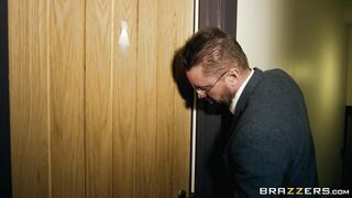 Ella Hughes gets banged standing by Danny D