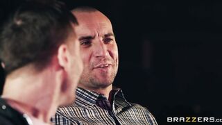 Busty bombshell Emma Butt on the dance pole